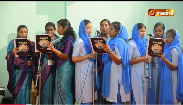 St. Xavier's Choir Performance for Matha TV